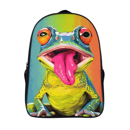 Sac d'école grenouille pour enfants fini le mal de dos et le désordre