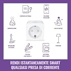 Foto di WiZ Wi-Fi Smart Plug, Tipo F, 230 V, 50 Hz, Installazione Facile, Certificazione Matter, Controlli Connessi, Comandi Vocali, Funziona con Alexa, Google Home e Apple Home, Confezione da 1