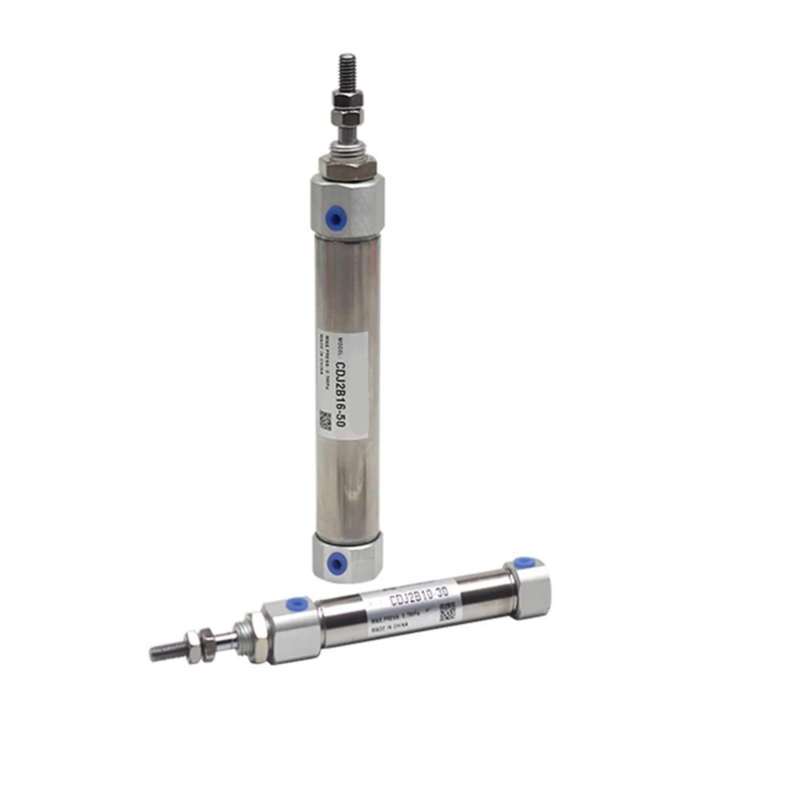 Cilindro mini CJ2 de acero inoxidable antidesgaste para un guiado neumático suave