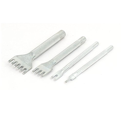 Aexit joint en cuir 1 2 4 6 Volet burin plat Jeu perforation outils à main 4 en 1 543Z647