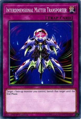 Yu-Gi-Oh! - Transportador de Materia Interdimensional - SS02-ENA15 - Común - 1ª Edición - Mazos de Duelo de Velocidad - Duelistas del Mañana