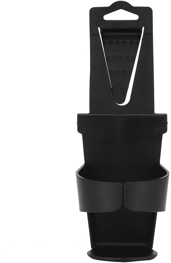 Cup Holder, Universal Plastic Mobility Scooter Wheelchair Water Beverage Bottle Cup Holder Outdoor Use for Elderly