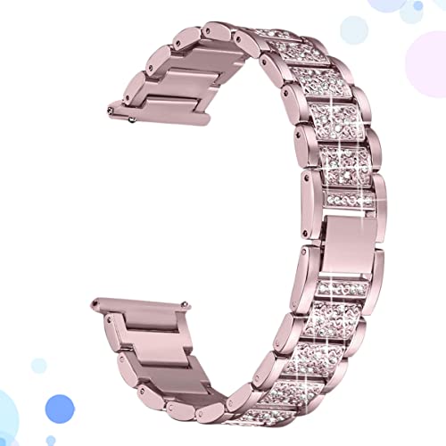 Correa de metal gemas DOITOOL para reloj de diario pulsera compatible moda 4
