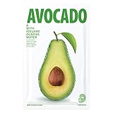She's Lab The Iceland Avocado Mask. Moisturizing Face Mask Sheets