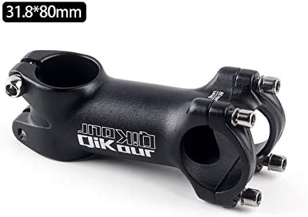 Bike Stem 31.8 Bicycle Stem 7 Degree Handlebar Riser Extender for Road Bike, Mountain Bike, MTB, BMX, Cycling (Only Fit 1.25"/31.8mm Handlebar)
