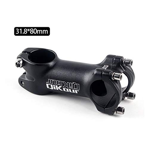 Bike Stem 31.8 Bicycle Stem 7 Degree Handlebar Riser Extender For Road Bike, Mountain Bike, Mtb, Bmx, Cycling (Only Fit 1.25"/31.8Mm Handlebar) (31.8 X 80Mm) #TOP4