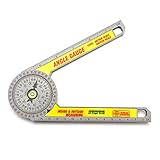 Genaue und klare Skala: Die Skala dieses Lineals wird mit einem Präzisionslaser graviert und mit Schwarz gefüllt, das klar und genau ist und mehrere Jahre lang verwendet werden kann.