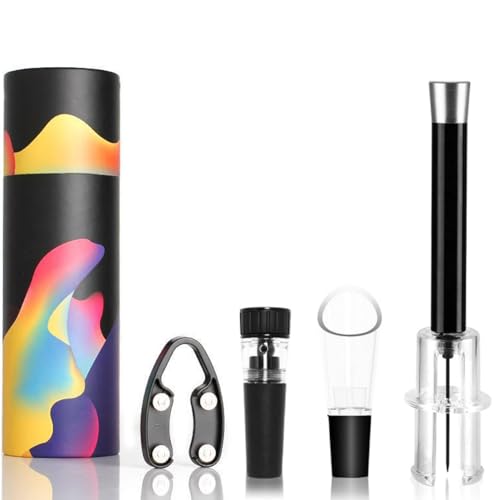 Air Pump Cork Remover Wine Bottle Opener Set