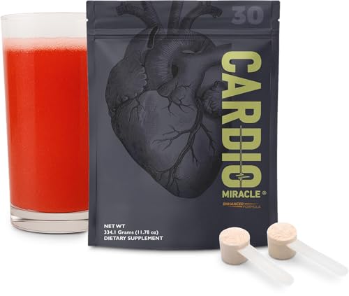 Cardio Miracle Nitric Oxide Supplement 30 Servings - Beet Root Powder with L-Arginine to Support Circulation Blood Flow Energy Endurance Stamina & Heart Health for Men and Women