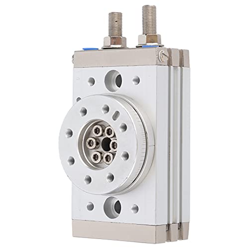 WJIN Drehbarer pneumatischer Dreh-Pneumatikzylinder Doppeltwirkender Pendelaktuator mit Zahnstange und Ritzel 30 mm MSQB30A Cover