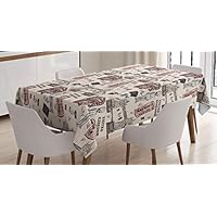 Tovaglia Rettangolare Moderna Camo: Design Unico 140x200 Cm, Raso Di Seta Per Cucina E Sala Da Pranzo - 3