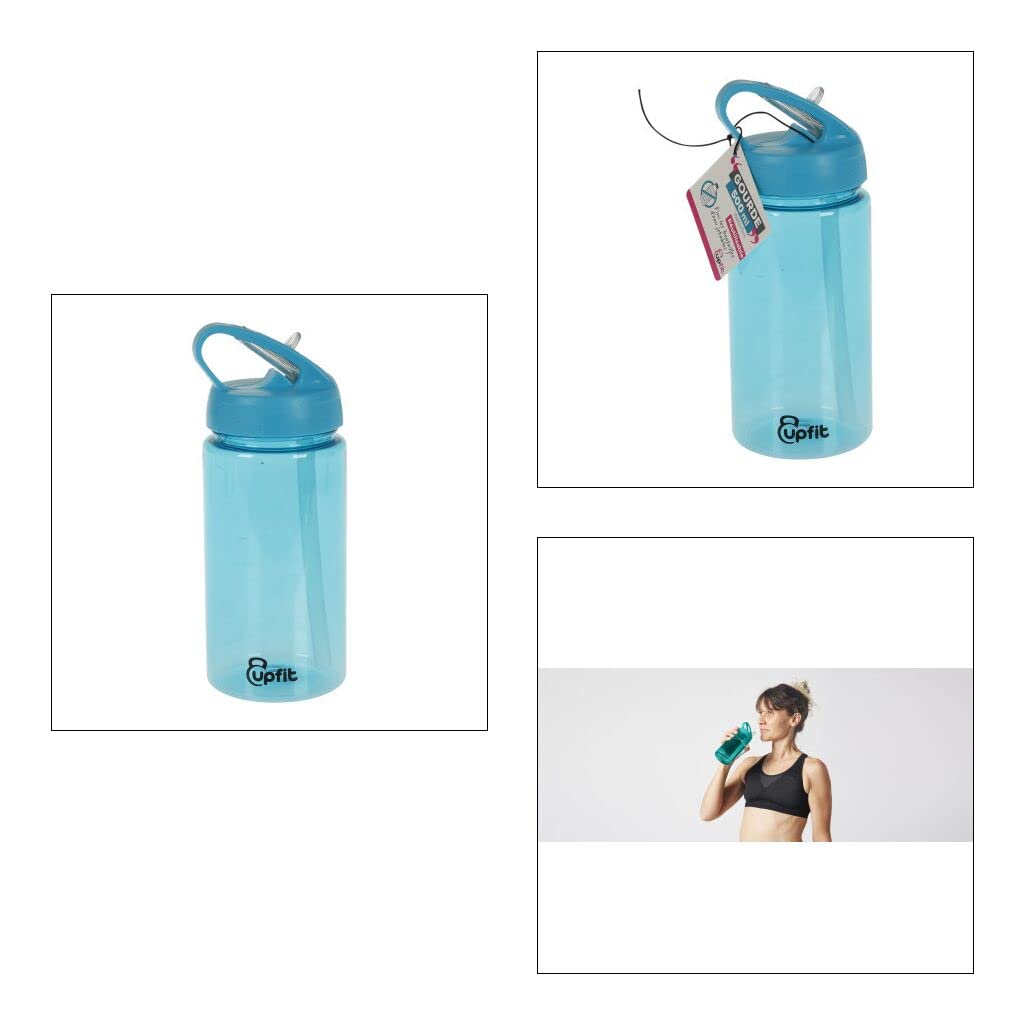 upfit - Drinkfles, sportfles - Voorzien van een intrekbare pipet