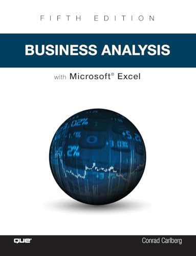 Business Analysis with Microsoft Excel