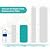 SimPure 5 Micron 10" x 4.5" Whole House Carbon Sediment Water Filter Replacement Cartridge for GE GXWH35F GXWH40L FXHTC, RFC-BBSA, PP10BB-CC (2-Pack)