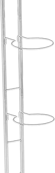 Almacenamiento Vertical de Bolas Estante de Almacenamiento de Baloncesto de 4 Niveles Estante de Soporte de Fútbol, Estante de Almacenamiento de Balon - 5