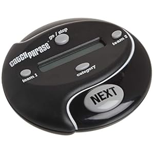 Hasbro gaming catch phrase electronic game fun active handheld party games for adults teens and kids ages 12 4 or more players 2 teams portable family travel games  urban country home decor