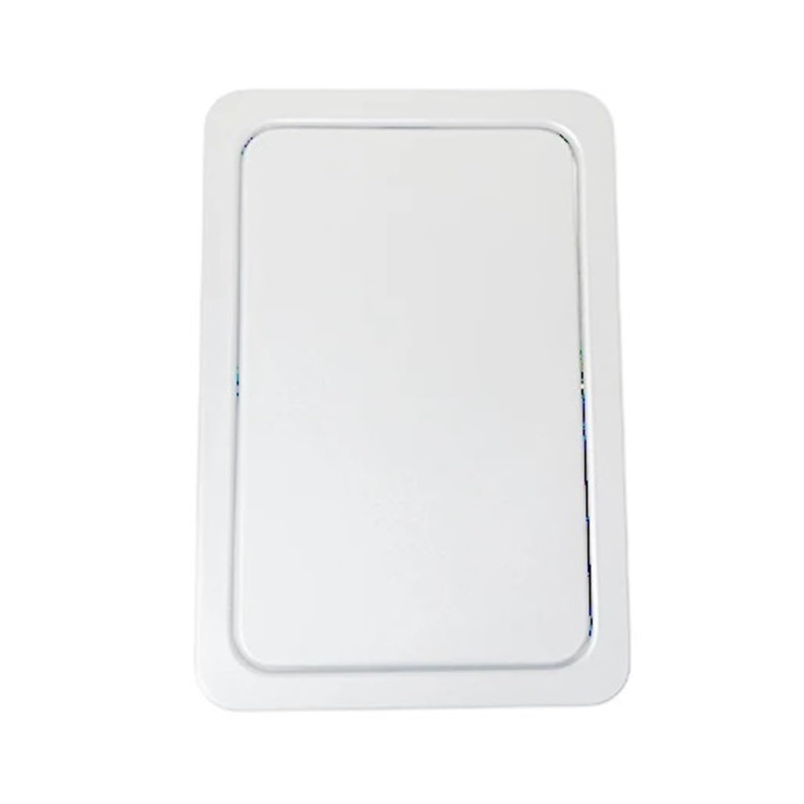 Trash Can Top Bins Built-in Countertop Trash Bin Lid and Waste Chute, Stainless Steel Balance Flap Cover, Grommet Swing Can