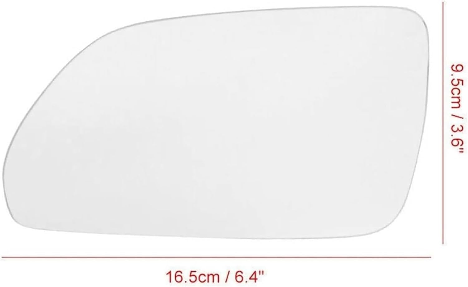 運転席側ドアミラー 用のポロ用 9N3用 用のMK4用 2005-2009 2個 ウィングドアミラーガラス ヒーター付き 1Z185