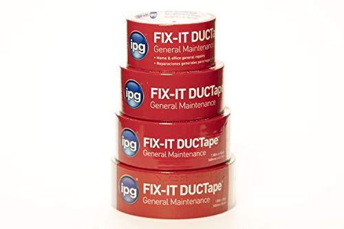Image of IPG Fix-It DUCTape, General Maintenance Duct Tape, 1.88 inch x 45 yd, Silver (Single Roll)