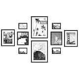 ArtbyHannah 10-Piece Multi-Size Gallery Frame Set