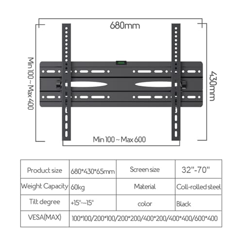 Support mural TV ultra HD pour optimiser l'espace du salon moderne - 5