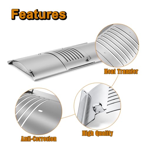 PB1150PS2 PB1100PS1 Replacement Parts for Pit Boss Flame Broiler Kit Pro Series 1100 Austin XL PB1600PS2 PB1600PS1 1000XL PB1000T2 Sportsman 1000 Heat Deflector Flame Broiler Plate Slide Bottom by Grill Valueparts - Image 7