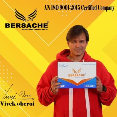 Bersache Lightweight Sports Shoes Sole | Comfortable Outdoor, Casual, Walking, Gym, Training, Trekking and Hiking Shoes for Men