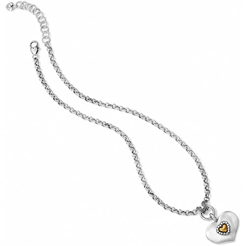 Brighton Marci Heart Silver Plated Necklace3