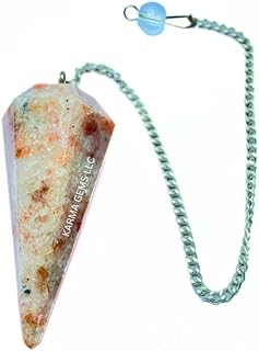 Sunstone, Pendulum, Crystals, Ouija Board, Jewelry Making Supplies, Dowsing Rods, Witchcraft Supplies, Pendulum Crystal, Pendulum Board, Meditation Accessories, Chakra Stones, Karma's Gems