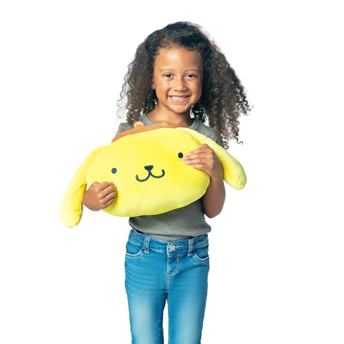 Image of Northwest Pompompurin Friendly Pom Cloud Pillow 12 inch - Plush Kids Stuffed Toy, Cartoon Character, Bedroom Decor, Gift for Girls & Boys