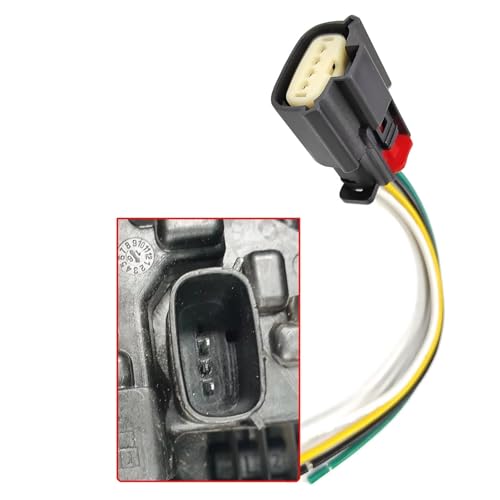 Conector de 4 pines con enchufe precableado 19371211 para Opel Astra K 2