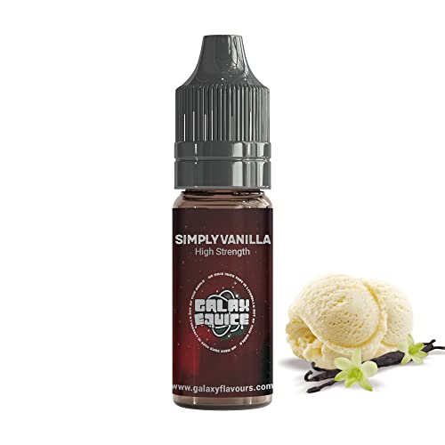 Saborizante Simply Vanilla - Saborizante alimentario de alta potencia - Botella de 100 ml - 250 sabores.