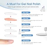 ROSALIND Paznokci Primer do lakierów półtrwałych 11 ml lakier półtrwały lakier do paznokci prep podkład do paznokci