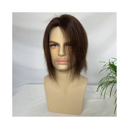 Complément capillaire homme calvitie solution invisible postiche filet mono 15x20cm - 5