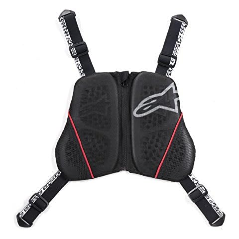 Alpinestars 6508615123L Chest Protector, Black White Red Cover