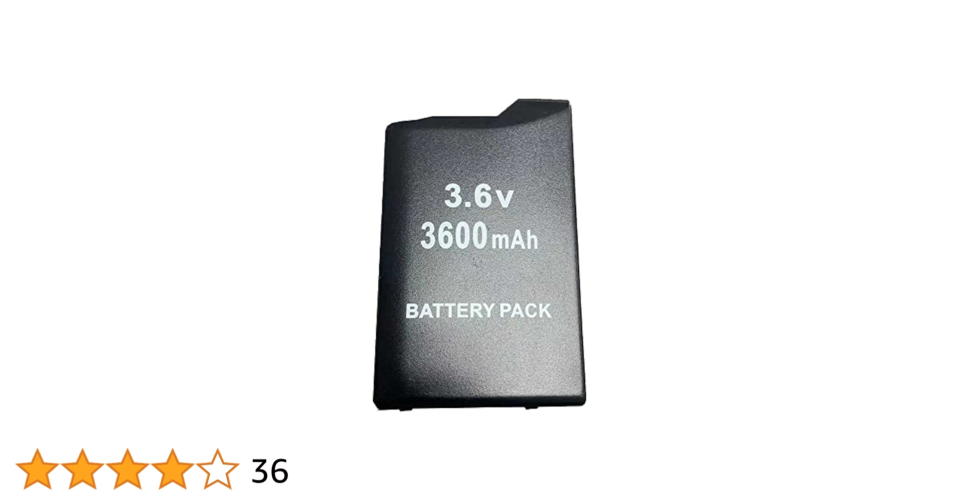 Amazon | PSP1000専用 大容量互換予備 バッテリー 3.6V 3600mAh