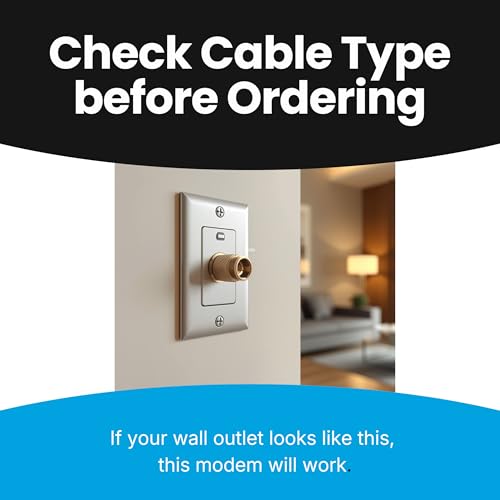 Image of Hitron CODA56 DOCSIS 3.1 Cable Modem ONLY (NOT Fiber) | 2.5 Gbps | NO WiFi /Voice /Router | Single Ethernet Port | Xfinity /Spectrum /Cox Compatible | Requires Separate WiFi Router