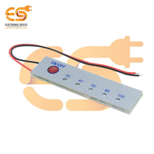 Image of Electronic Spices 12V Lithium Battery Capacity Indicator Display 5 Level Tester LCD Charge