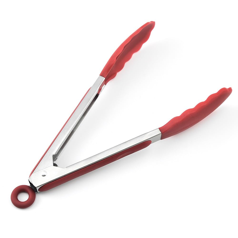 Barbecue Set Silicone Brush Food Clip Multi-functional Scissors Barbecue Shop Set Barbecue Bbq Stainless Steel Clip(A)