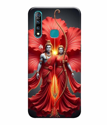 Image of Lord Ram with Sita MATA Printed Hard Back Case Cover & Compatible for Vivo Z1 Pro (Multicolor) - D1806