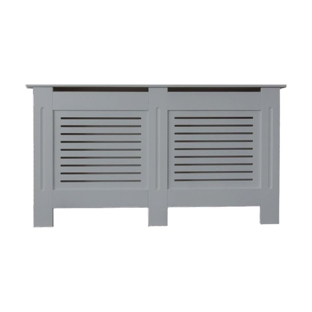 Jack Stonehouse Horizontal Line Radiator Cover Medium Grey