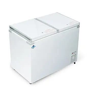 Rockwell Chest Freezer Double Door Hard Top 350 Liters