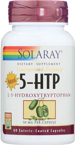 Image of SOLARAY 5-HTP - 50 mg - 60 Enteric-Coated Capsules