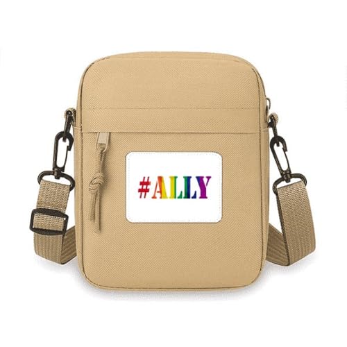 Mini sac à bandoulière LGBT arc-en-ciel pour festival et ville