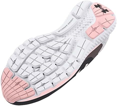 Under Armour Girls Charged Rogue 3 Running Shoe, Jet Gray (100)/Beta Tint, 3.5 Big Kid | Image 2