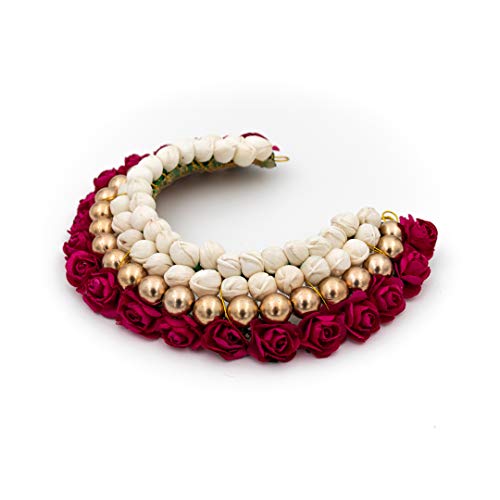 Hair Accessories Wedding Hair Accessories Indian Bollywood Style Gajra Veni Hair Flowers #TOP1