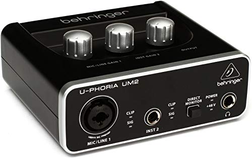Image of Behringer U-Phoria UM2 (2X2 USB Audio interface