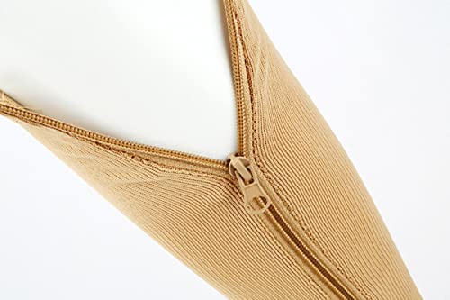 Meias de compressão para varizes Meias de compressão esportivas de pressão longa ciclismo com zíper