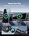 Baseus Qi2.2 Certified 25W for MagSafe Car Mount Charger, Ultra-Thin Fast Charging Wireless Charger Car Phone Holder, 360° Rotatable Magnetic Phone Mount for Car Air Vent, for iPhone 17/16/15/14