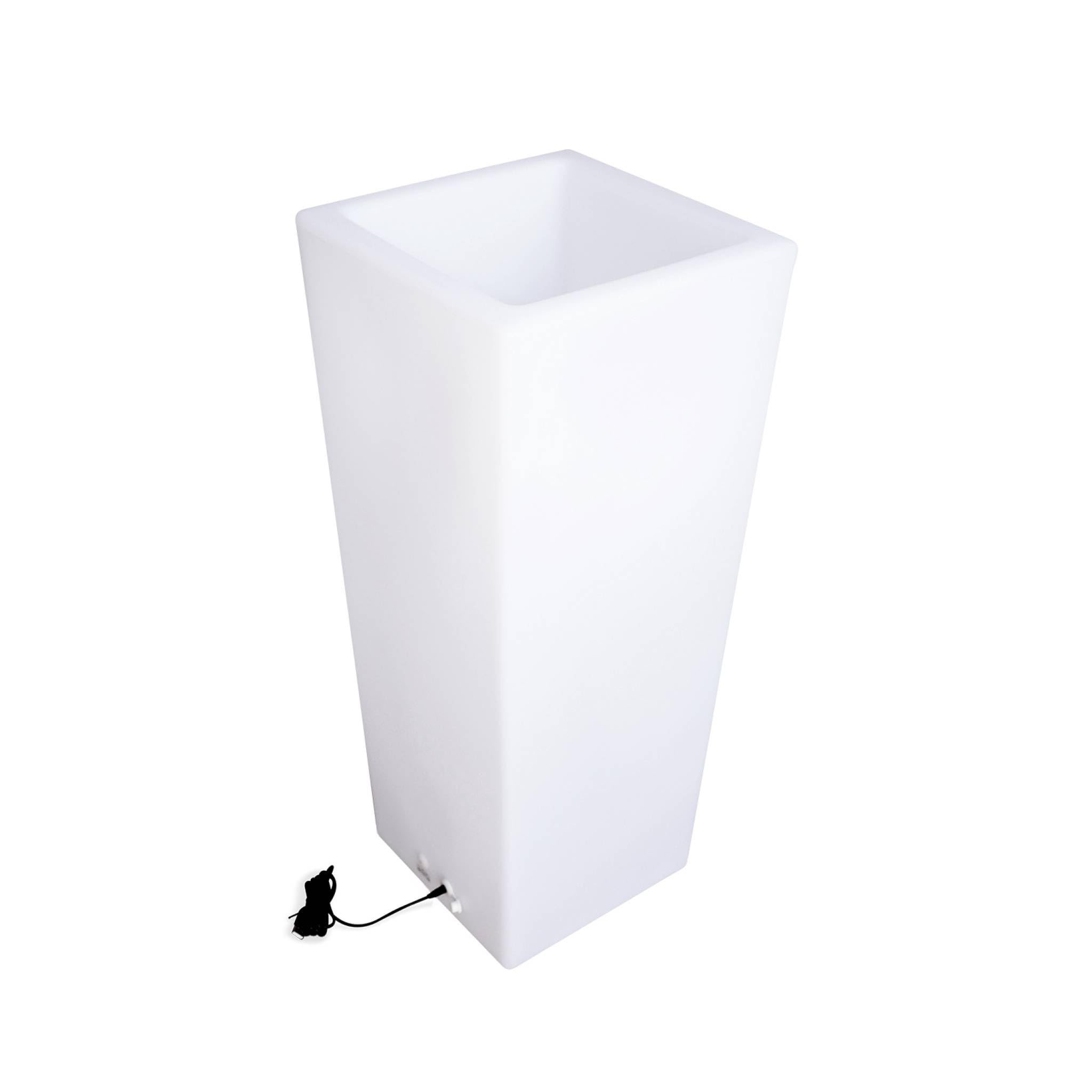 Alice's Garden - Vase LED 75cm - Pot de fleurs décoratif lumineux. 16 couleurs. 75cm. rechargeable. télécommande